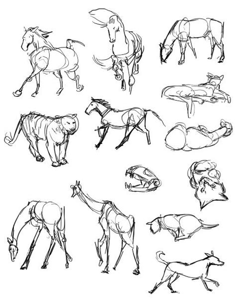 There are chapters on establishing mood and feeling, conveying action and brush techniques. casey hunt: Gesture Drawing Tool | Animals! | Gesture drawing, Life drawing, Animal drawings