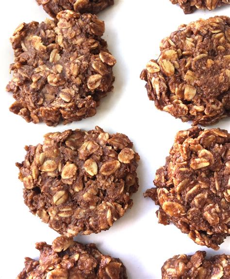 Combine shortening, applesauce, egg, and vanilla with mixer. Diabetic No Bake Oatmeal Cookies : Chocolate Cashew Cream ...