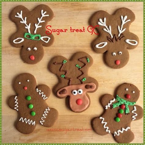Text symbols that are usual characters, but turned around. Upsidedown Gingerbread Man Made Into Reindeers ...