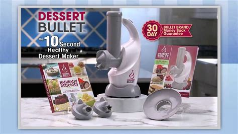 This magic bullet dessert maker features a unique grinding spindle that is powered by a strong 350w motor, which quickly blends the ingredients into a rich and tasty frozen specialty. The Dessert Bullet CTA - YouTube