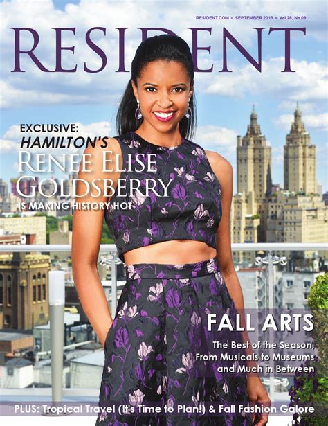 Cerita eksibisionis nia mamaku hamil : Resident Magazine September Issue with Renee Elise ...