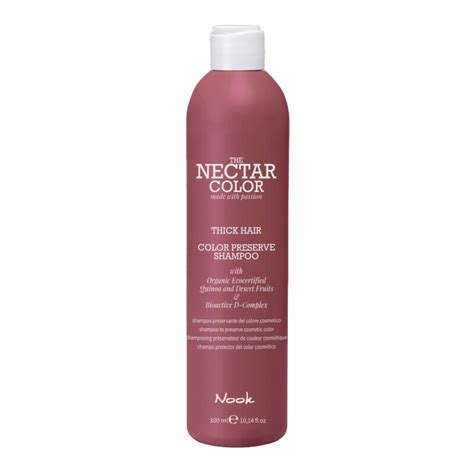 Nook Nectar Color Preserve Thick Hair Shampoo 300ml
