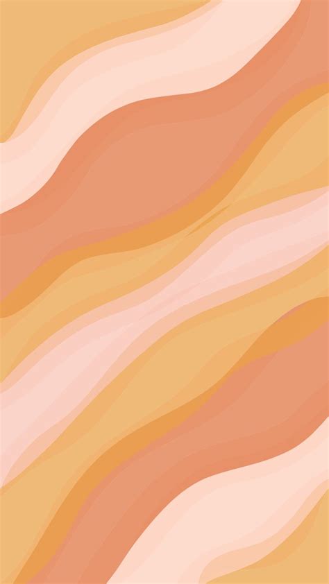 Peach waves in 2020 | Cute patterns wallpaper, Aesthetic ...
