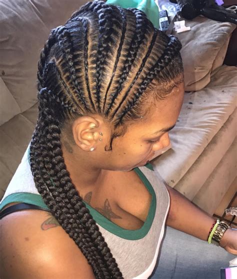 The latter ones have existed since prehistoric times, since. Side feed-in goddess braids | Feed in braids hairstyles ...