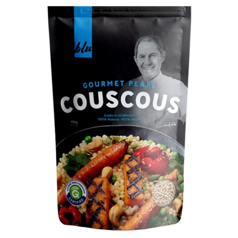 See how the turmeric seasoning gives the pearl couscous and shallots a beautiful marigold instructions. Blu™ Gourmet Pearl Couscous | GI Foundation