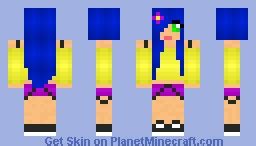 This character became incredibly popular after some youtubers filmed a video of the installation of the mod. Jennifer 😛 Minecraft Skin