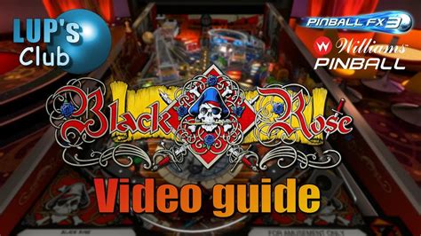 This stunning collection of three authentic williams™ tables includes white water™, red and ted's road show™, and hurricane™. Williams Pinball - Black Rose : Video guide - YouTube