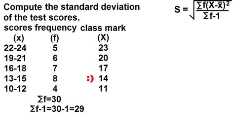 You are free to use this image on your website, templates etc, please provide us with an attribution linkhow to provide attribution?article link to be. Standard Deviation Frequency Table Formula | Awesome Home