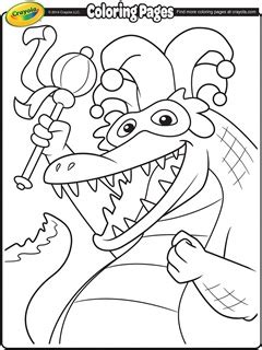 They will definitely enjoy filling colors in the fine lines here's a coloring page of the famous mardi gras throws or beads. Mardi Gras | Free Coloring Pages | crayola.com