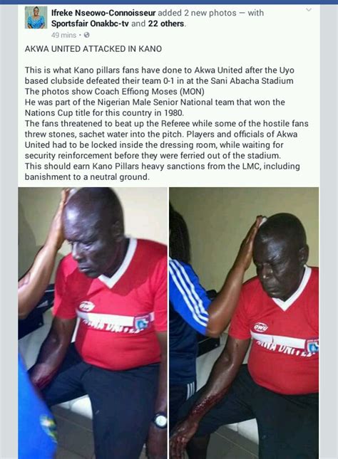 Ifeanyi uba enugu rangers vs. Akwa United Coach Attacked In Kano After Kano Pillars Lost ...