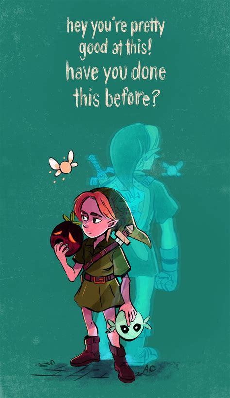 This led to some subtle improvements in detail and npc actions. you have no idea, Tatl, you have no idea. Majora's Mask is my favorite Zelda game. On th ...