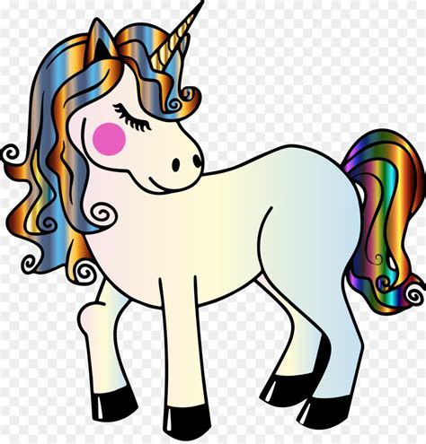 Laden sie einhorn bilder und fotos herunter. Einhorn Clipart - Design Horn Glucklich Stehend Einhorn ...