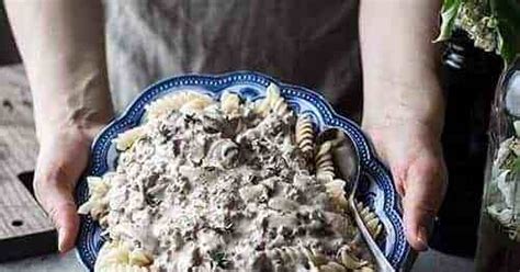 Drain off any excess grease. 10 Best Ground Beef Stroganoff Cream of Mushroom Soup ...