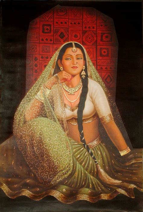 There was a saying that tawaif ka chulha. Portrait of a Courtesan