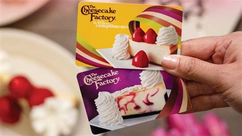 Normally, most cakes on the menu are 50% off on this day. The Cheesecake Factory Offers $15 Bonus Card For Every $50 In Gift Cards Purchased Through… in ...