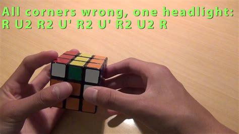 The oll stands for orientation of the last layer, and the two look means you do this is two parts, which gives you 11 algorithms to learn, as opposed to the whopping 57 algorithms for traditional oll. 2-Look OLL Tutorial - YouTube