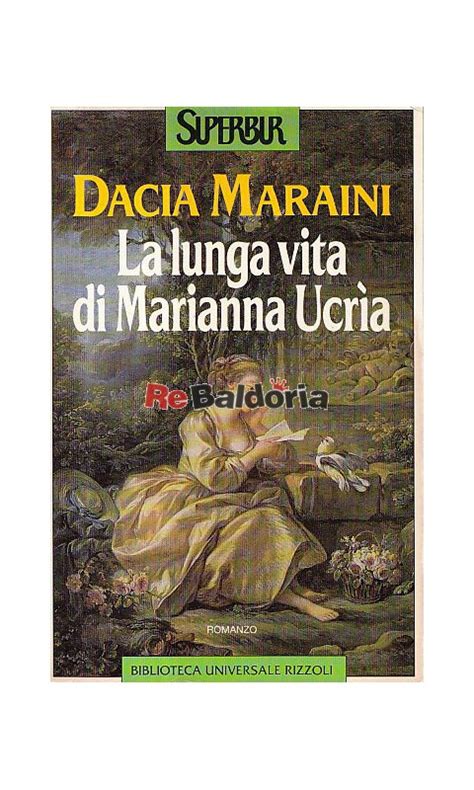 Maybe you would like to learn more about one of these? La lunga vita di Marianna Ucrià - Dacia Maraini - Rizzoli ...