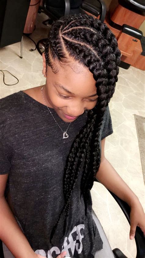 Growing your hair out can be a frustrating experience, especially if it seems to be taking forever. Ankara Teenage Braids That Make The Hair Grow Faster : Pin On Natural Hair / While teens grow ...