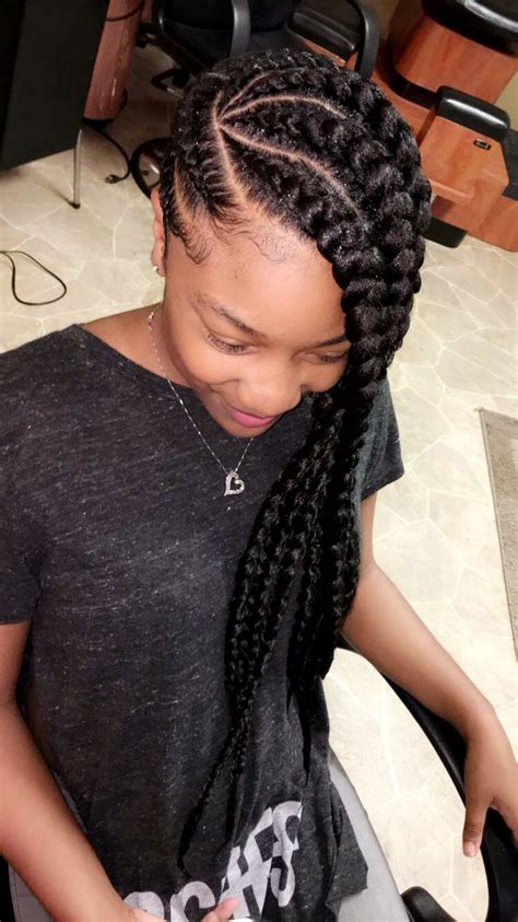 This egg white hair mask will make your hair much healthier and stronger instantly, letting your hair to grow stronger, thicker and longer. Ankara Teenage Braids That Make The Hair Grow Faster : Pin ...