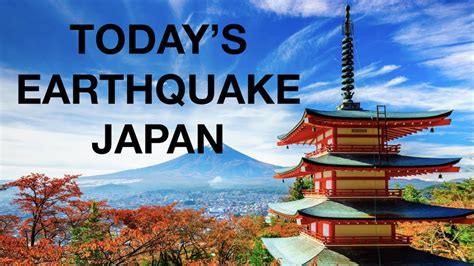 All information you need to know about japan. Today's EarthQuake in Japan - YouTube