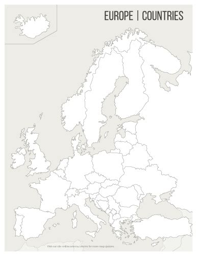 The cradle of the greek and roman empires; map-of-europe-unmarked | Download them and print