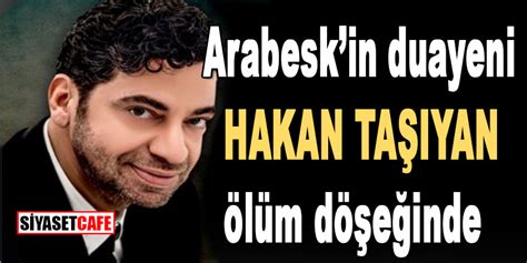 1973 yılında dünyaya gelen arabesk ve fantazi müzik şarkıcısı hakan taşıyan, çocukluk yaşlarından itibaren saza ilgi göstermiş ve çalmaya başlamıştır. Hakan Taşıyan'dan kötü haber, hayranları üzgün, arabeskin ...