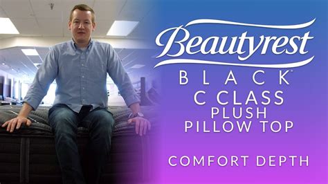 The mattress was delivered on 7/5/19 and 2 weeks later, i noticed pitting in the center, where i mostly lay. Beautyrest Black C Class Plush Pillow Top Mattress Comfort Depth 1 - YouTube