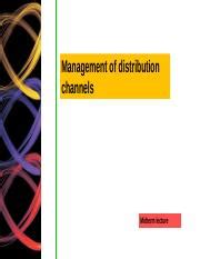 Characteristics Exclusive Distribution Selective Distribution Intensive ...