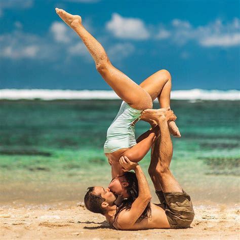 What yoga poses should a beginner do? Yoga love | Couples yoga poses, Partner yoga poses ...