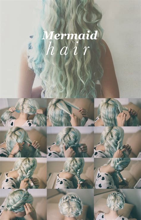 If you've struggled to.satisfying 8 cute little girl's hairstyle tutorials viral hairstyles for kids amazing hair color.easy braids for kids | hair braiding tutorial for children. DIY Mermaid Hair Tutorial Pictures, Photos, and Images for ...