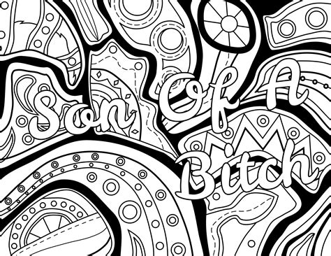 Coloring pages for adults swear words fuck off coloring sheets. Pin on Swear Word Coloring Pages