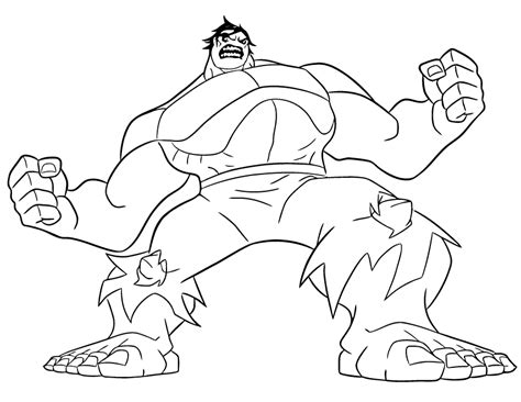 Select from 35915 printable coloring pages of cartoons, animals, nature, bible and many more. Hulk coloring pages | The Sun Flower Pages