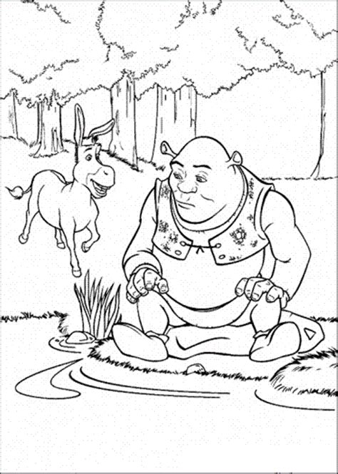 Welcome to our popular coloring pages site. Free Printable Shrek Coloring Pages For Kids