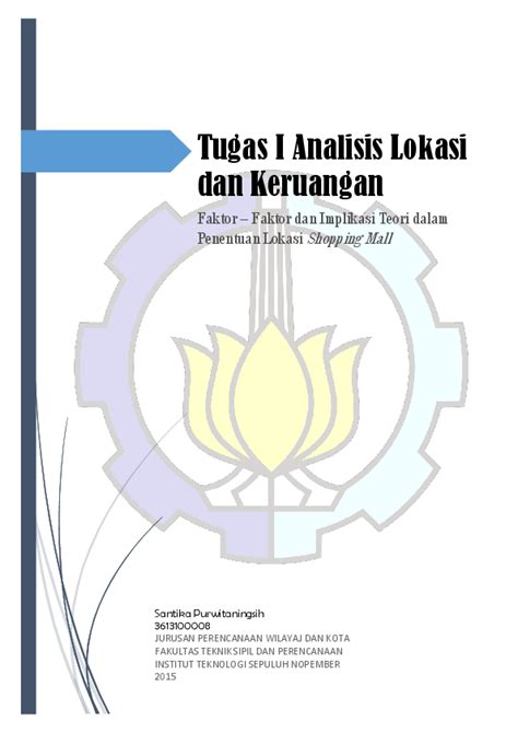 Teori trait dan faktor ini merupakan sebuah teori yang tertua dan juga terawal yang diasakan oleh frank parson. Tugas I Analisis Lokasi dan Keruangan: Faktor - Faktor dan ...