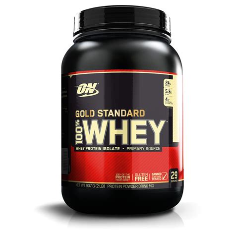 100% whey protein is an excellent quality protein exclusively from whey. Whey Protein 100% Whey Gold Standard 2 Lbs - Optimum ...