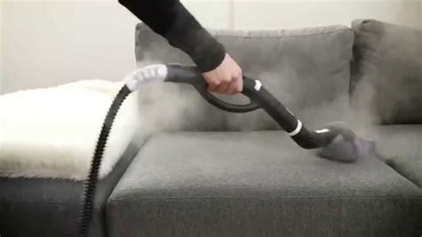 Using a nylon brush, scrub the upholstery gently, but firmly to ensure that you remove all the grime and stains. Furniture Cleaning - Dupray ONE™ Steam Cleaner - YouTube