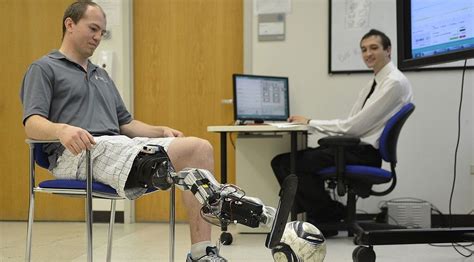 We have now placed twitpic in an archived state. Newsela | A robotic leg gets wired to communicate directly ...