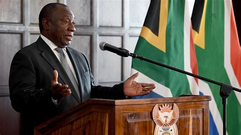 Former trade unionist will soon be sworn in. SA: Cyril Ramaphosa: Address by South Africa's president ...