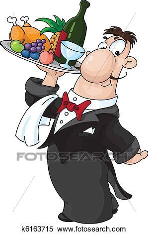 .bar staff clipart is one of the clipart about bar mitzvah clip art,ice cream bar clip art,school staff clipart. Kellner Clipart | k6163715 | Fotosearch