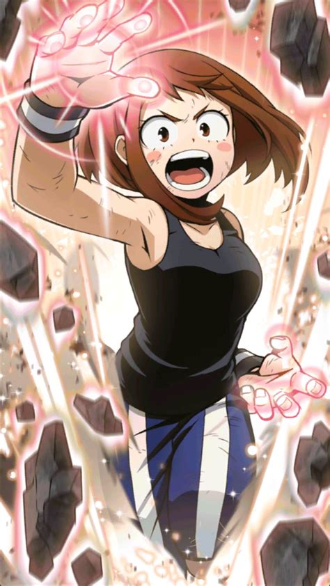 #my hero academia #boku no hero academia #tododeku #shouto todoroki #ochako uraraka #todoroki shouto #uraraka ochako #mha #bnha #illustration #artists on tumblr #fandom comic #my art #2020. Image - Ochaco Uraraka Character Art 6 Smash Tap.png ...