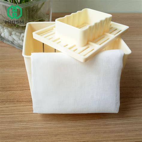 Maybe you would like to learn more about one of these? WHISM DIY Tofu Press Homemade Tofu Maker Tofu Machine Pressing Mould Kit Cheese Molds Cheese ...