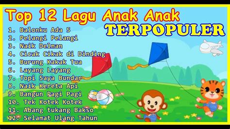 Kamu juga bisa download secara legal di itunes untuk mendukung artis agar terus berkarya. TOP 12 lagu anak anak TERPOPULER, musik anak anak ...
