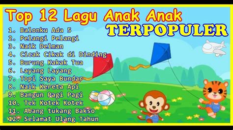 Tembang.com di bawah naungan pt. TOP 12 lagu anak anak TERPOPULER, musik anak anak ...