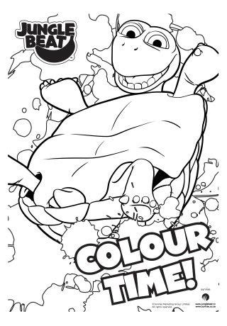 Download Free Colouring Pages Ready to Print from the Jungle Beat ...