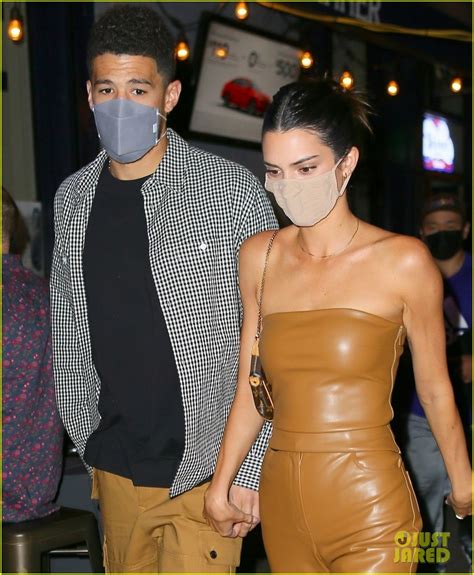 Devin booker did a much better job of lighting up opponents in the nba's bubble than he has shutting down dating rumors with kendall jenner. Kendall Jenner Rocks Leather Outfit for Date Night with ...