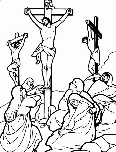 By kristen rabideau updated on march 13, 2018 october 13,. Crucifixion Coloring Pages - Coloring Home