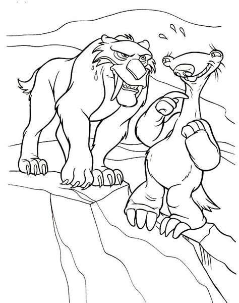 Free printable ice age coloring pages. Pin di Ice Age Coloring Pages