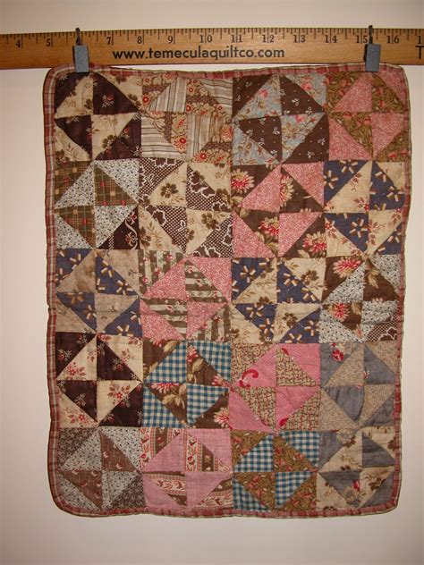 The oils on your fingers can do damage to the fabric over time. Notes from the Quilt Lab: Antique Doll Quilts on Display