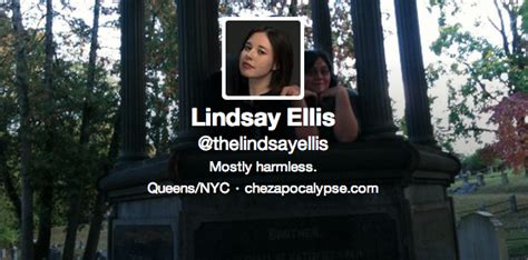The piece is a paranormal romance parody of twilight. #FollowFriday: Lindsay Ellis @TheLindsayEllis on Twitter ...
