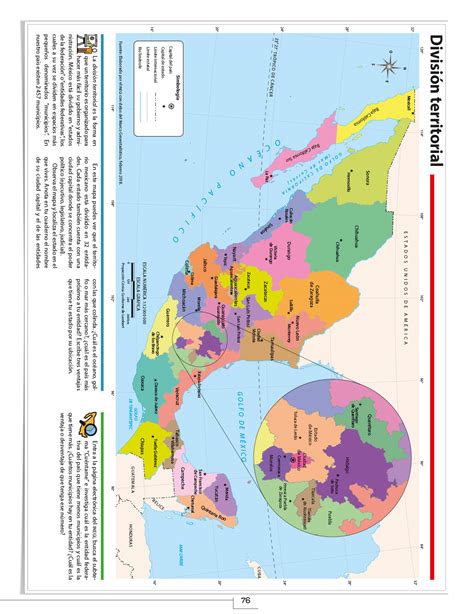 El centro nacional de prevención de desastres (cenapred) incluyó en el último año a 63 municipios más al atlas nacional de riesgos, al detectarse que sus habitantes están en alto riesgo de. Atlas de México Cuarto grado 2020-2021 - Página 76 de 129 ...